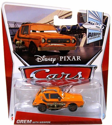 Cars 2 (Auta 2) - Grem with Weapon (Airport Series)