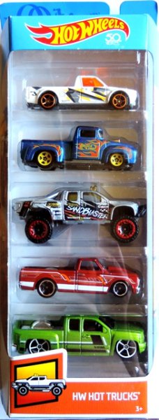 Hot Wheels - 5pack HW Hot Trucks