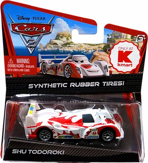 Cars 2 (Auta 2) - Shu Todoroki Rubber Tires (gumová kolečka)