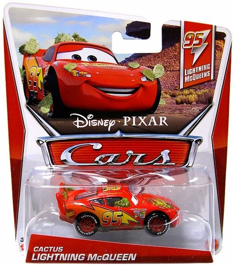 Cars (Auta) - Cactus Lightning McQueen (Blesk)