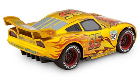 Cars 2 (Auta 2) - Gold Lightning McQueen (Blesk) Collector Edition
