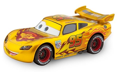 Cars 2 (Auta 2) - Gold Lightning McQueen (Blesk) Collector Edition