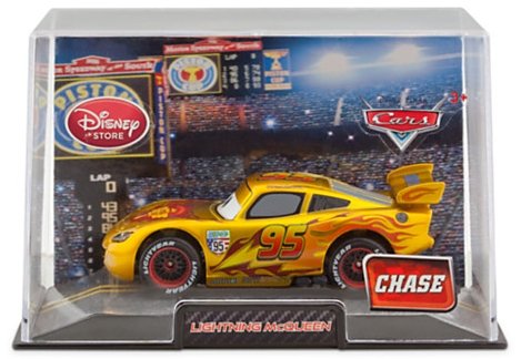 Cars 2 (Auta 2) - Gold Lightning McQueen (Blesk) Collector Edition
