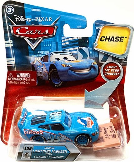 Cars - Dinoco McQueen with Celebrity Signatures