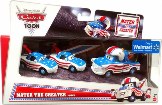 Cars Toon - 3pack Mater the Greater