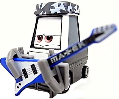 Cars Toon (Auta - Burákovy povídačky) - 4pack Heavy Metal Mater