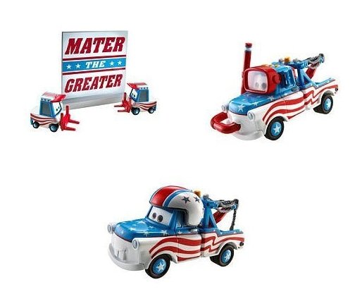 Cars Toon (Auta) - Mater the Greater SET