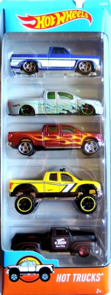 Hot Wheels - 5pack Hot Trucks