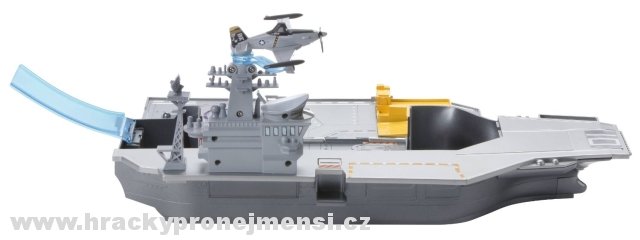 Planes (Letadla) - Aircraft Carrier Playset + Jolly Wrenches Dusty Crophopper