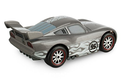 Cars 2 (Auta 2) - Silver Hot Rod Lightning McQueen Chase - Collector Edition