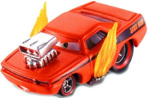Cars 2 (Auta 2) - Snot Rod with Flames (Snot Rod s plameny)
