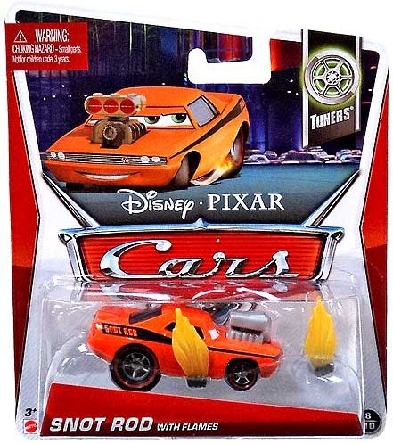 Cars 2 (Auta 2) - Snot Rod with Flames (Snot Rod s plameny)