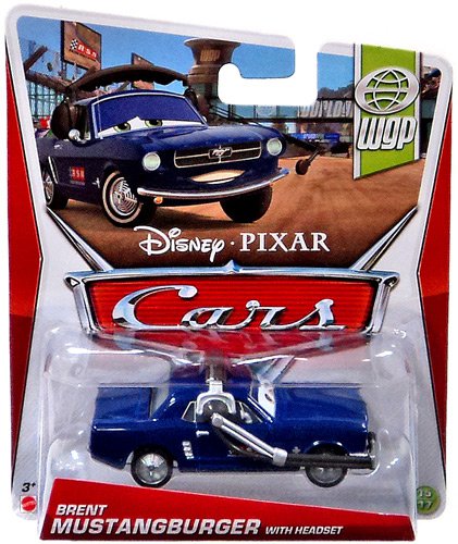 Cars 2 (Auta 2) - Brent Mustangburger with Headset - poškozený obal