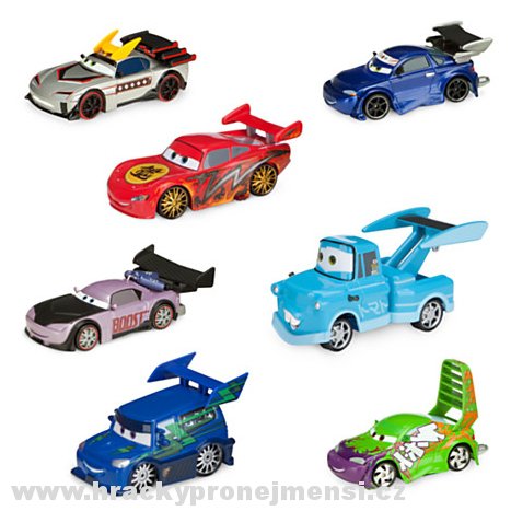 Cars 2 (Auta 2) - Tokyo Drift Deluxe set - Lights Up