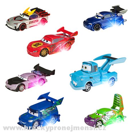 Cars 2 (Auta 2) - Tokyo Drift Deluxe set - Lights Up
