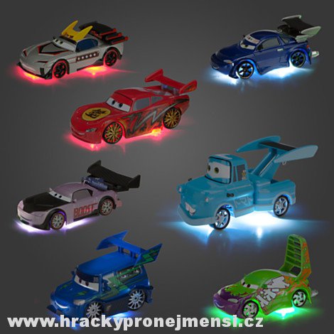 Cars 2 (Auta 2) - Tokyo Drift Deluxe set - Lights Up