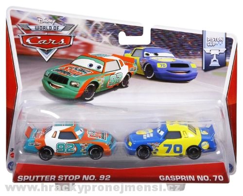 Cars (Auta) - Sputter Stop no. 92 + Gasprin no. 70