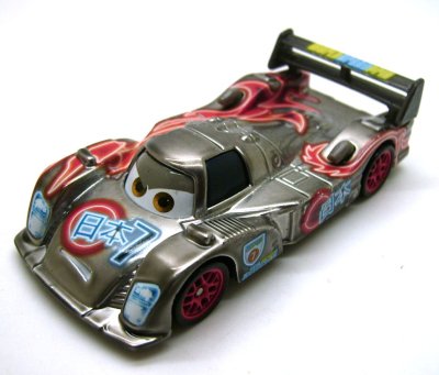 Cars 2 (Auta 2) - Neon Speed 4pack (Raoul+Shu+Miguel+McQueen)