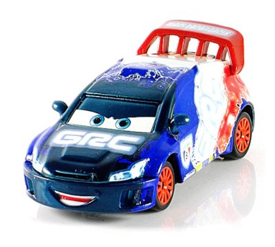 Cars 2 (Auta 2) - Neon Speed 4pack (Raoul+Shu+Miguel+McQueen)