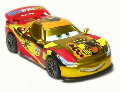 Cars 2 (Auta 2) - Neon Speed 4pack (Raoul+Shu+Miguel+McQueen)