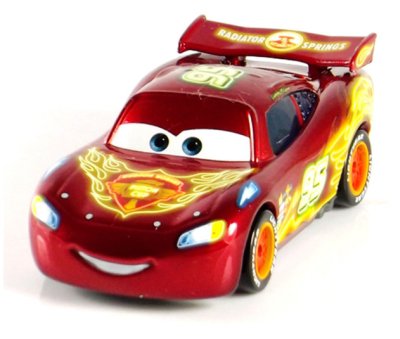 Cars 2 (Auta 2) - Neon Speed 4pack (Raoul+Shu+Miguel+McQueen)