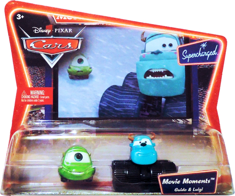 Cars (Auta) - Mike & Sulley Supercharged - Sběratelská rarita