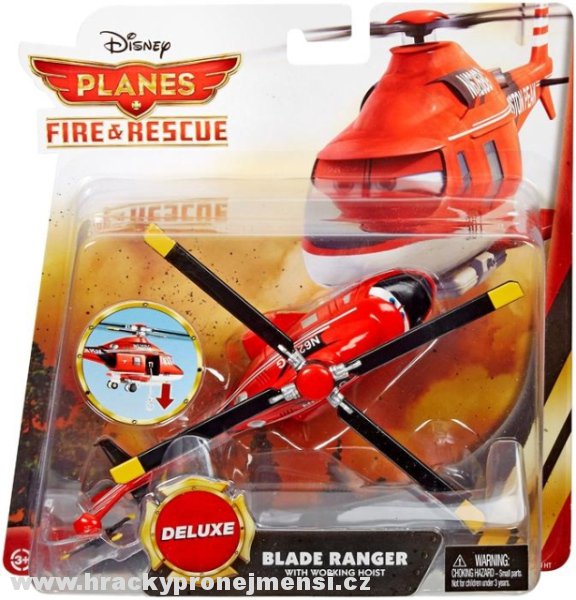 Planes 2: Fire & Rescue - Blade Ranger (Strážce Břitva) Deluxe