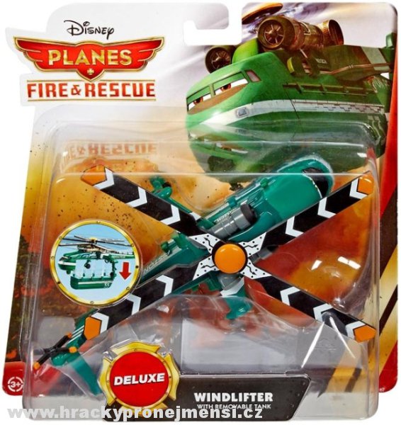 Planes 2: Fire & Rescue - Windlifter (Větrník) Deluxe (Letadla 2: Hasiči a záchranáři)