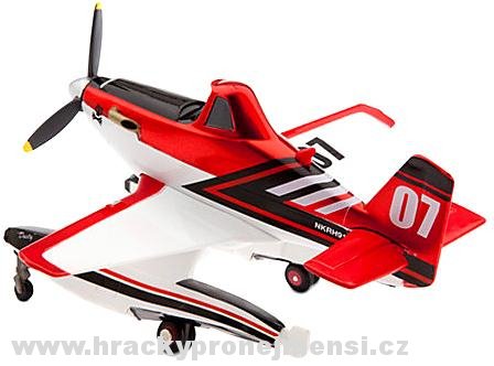 Disney Planes 2 (Letadla 2) - Firefighter Dusty Metallic (Prášek hasič - metalízový)