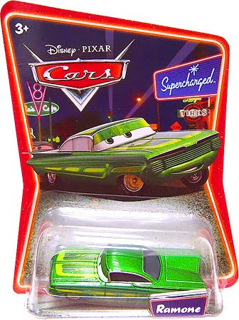 Cars (Auta) Ramone Green (Zelený Ramone) Supercharged