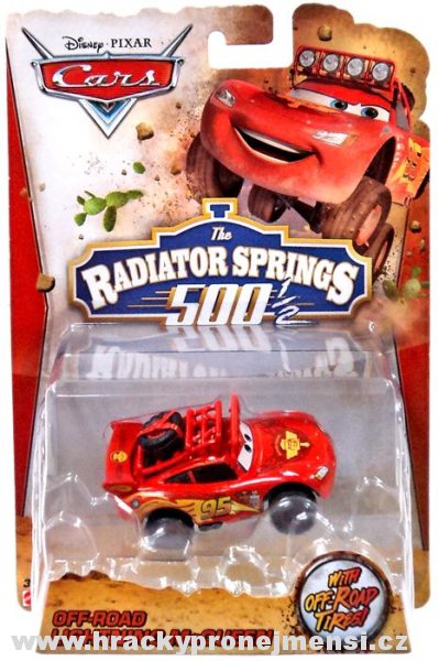 Cars Toon (Auta) - Off-Road Lightning McQueen (Radiator Springs 500 1/2)