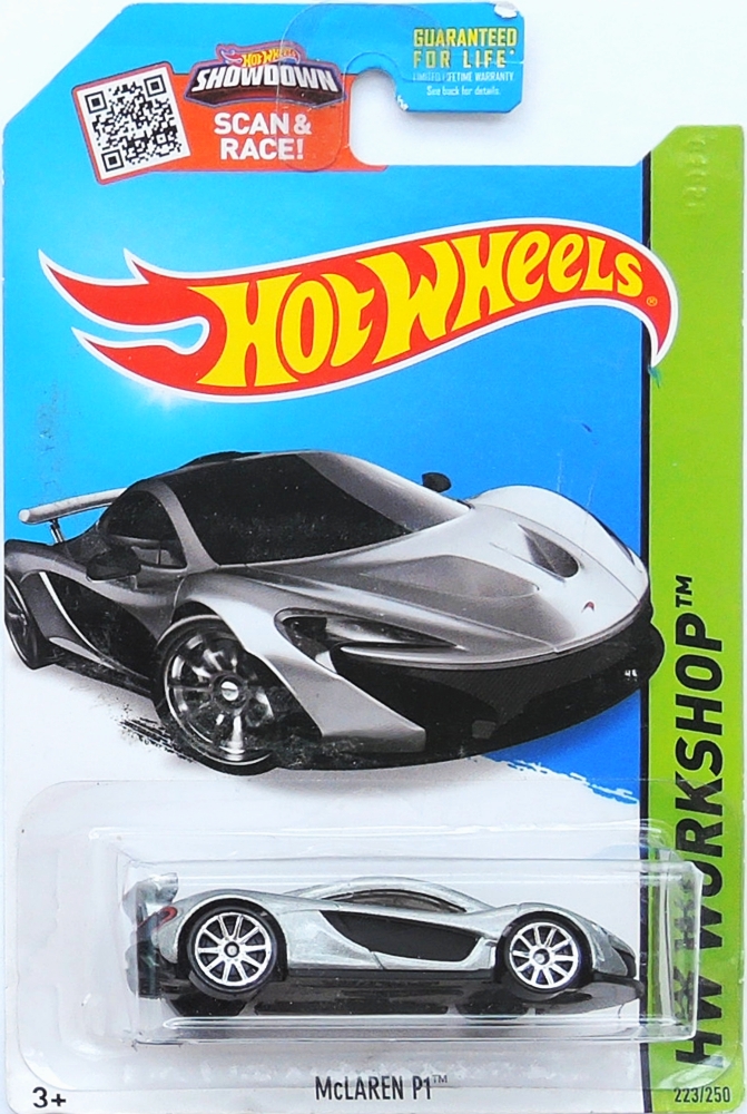 Hot Wheels - McLaren P1 (silver)