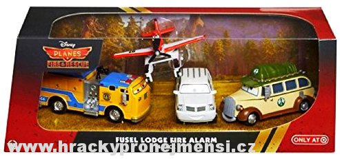 Planes 2: Fire & Rescue - Fusel Lodge Fire Alarm - 4Pack (Letadla 2: Hasiči a záchranáři)