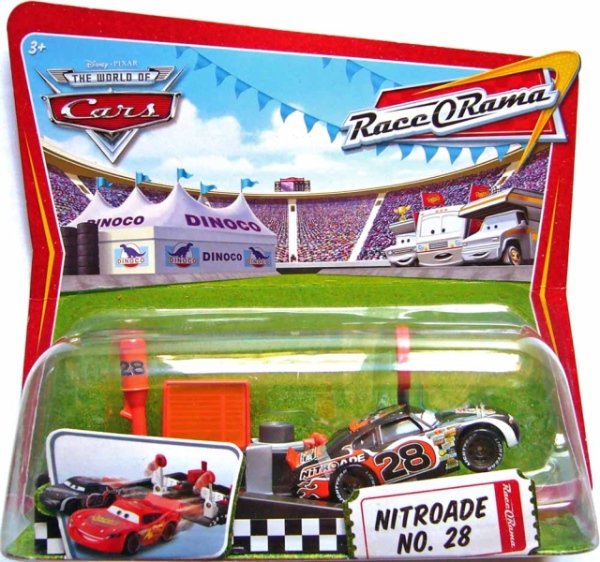 Cars (Auta) - Nitroade Pit Row Race-Off - Race O Rama