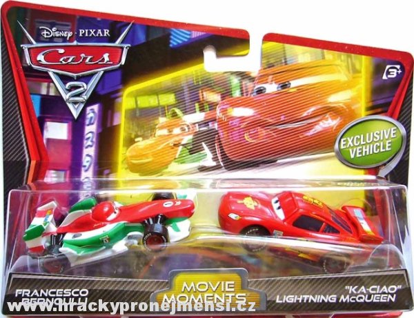 Cars 2 (Auta 2) - Francesco Bernoulli + KA-Ciao Lightning McQueen