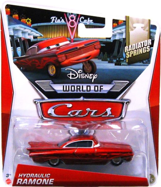 Cars (Auta) - Hydraulic Ramone Red (červený)