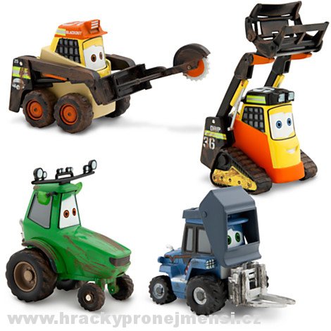 Planes 2: Fire & Rescue - Smoke Jumper - 4Pack (Letadla 2: Hasiči a záchranáři)