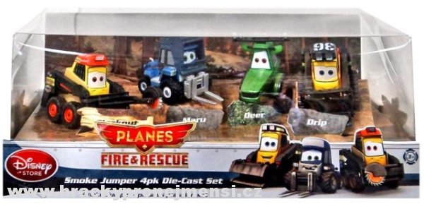 Planes 2: Fire & Rescue - Smoke Jumper - 4Pack (Letadla 2: Hasiči a záchranáři)