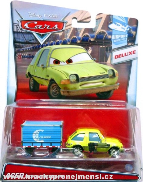 Cars 2 Deluxe (Auta 2) - Acer with Luggage Cart