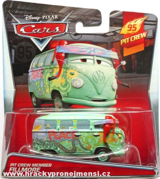 Cars (Auta) - Pit Crew Member Fillmore (nová kolekce)