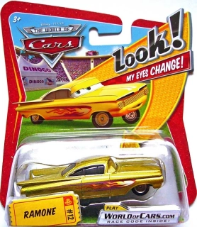 Cars (Auta) - Ramone Yellow - Look My Eyes Change (mrkací) - The World Of Cars
