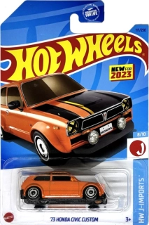 HOT WHEELS - '73 Honda Civic Custom Orange (E5)