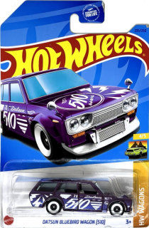 HOT WHEELS - Datsun Bluebird Wagon (510) Violet (E5)