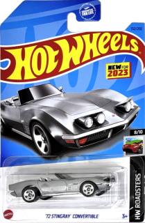 HOT WHEELS - '72 Stingray Convertible Silver (E5)