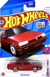 HOT WHEELS - Proton Saga Red (E5)