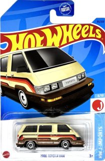 HOT WHEELS - 1986 Toyota Van Beige (E5)
