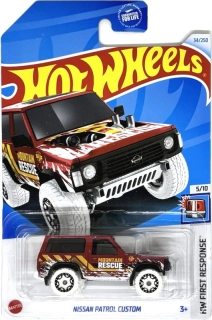 HOT WHEELS - Nissan Patrol Custom Red (E6)