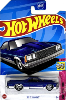 HOT WHEELS - '80 El Camino Blue (E6)