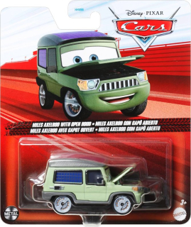 Cars (Auta) - Miles Axlerod with Open Hood (Miles Axlerod s otevřenou kapotou)