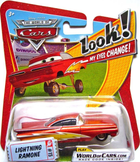 Cars (Auta) - Lightning Ramone - Look My Eyes Change (mrkací) - The World Of Cars